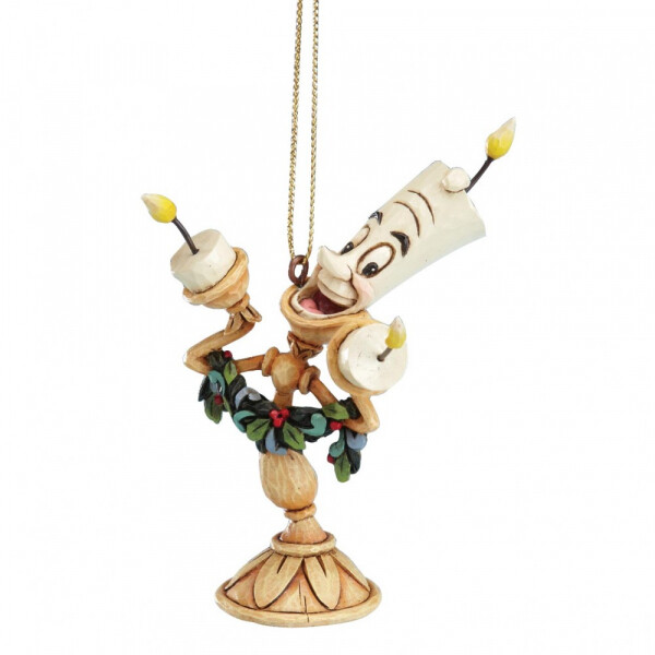 Disney Traditions by Jim Shore - Lumiere Hanging Ornament