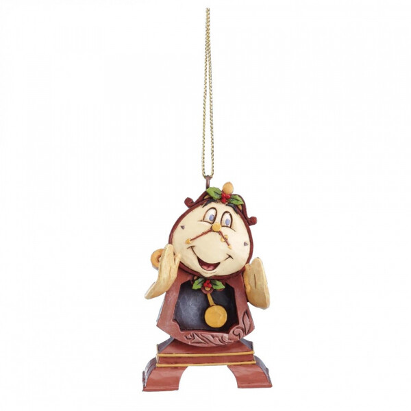 Disney Traditions by Jim Shore - Cogsworth Hanging Ornament