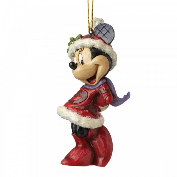 Disney Traditions by Jim Shore - Sugar Coated Minnie Mouse Hanging Ornament