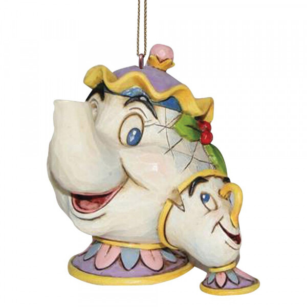 Disney Traditions by Jim Shore - Mrs Potts and Chip Hanging Ornament
