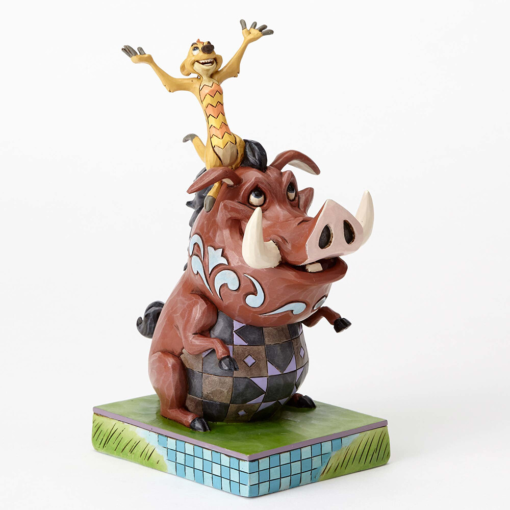 Disney Traditions by Jim Shore - Timon and Pumbaa - Carefree Cohorts