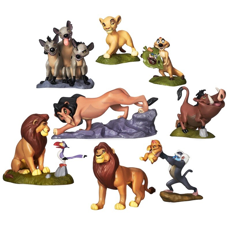 The Lion King Deluxe Figurine Playset - Cake Toppers