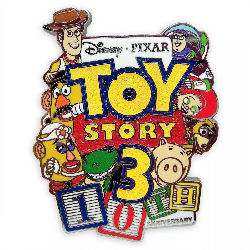 Toy Story 3 10th Anniversary Pin