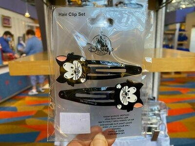 Disney Cats Hair Clip Set
