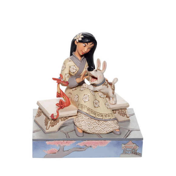 Disney Traditions by Jim Shore - Mulan White Woodland