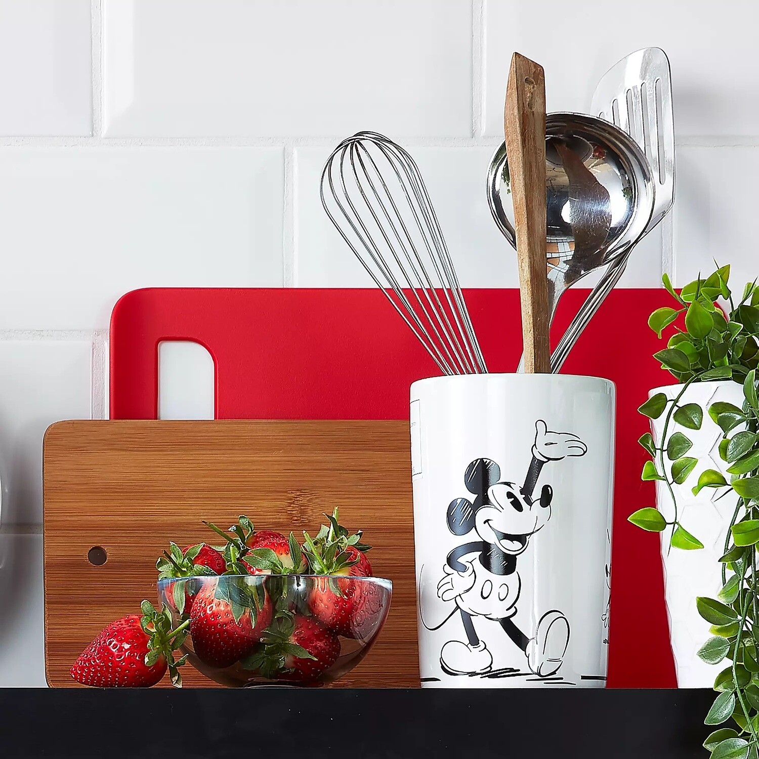 Mickey Mouse Signature Utensil Holder