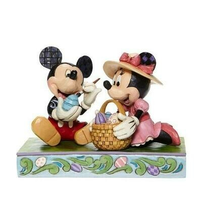 Disney Traditions by Jim Shore - Mickey &amp; Minnie Easter Artistry