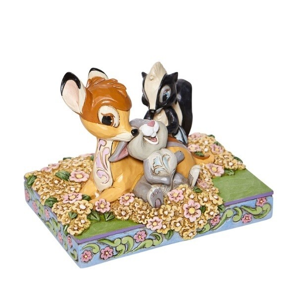 Disney Traditions by Jim Shore - Bambi and Friends in Flowers