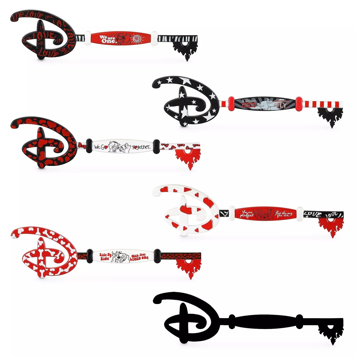 World of Disney Love Series Key -  101 Dalmatians Key