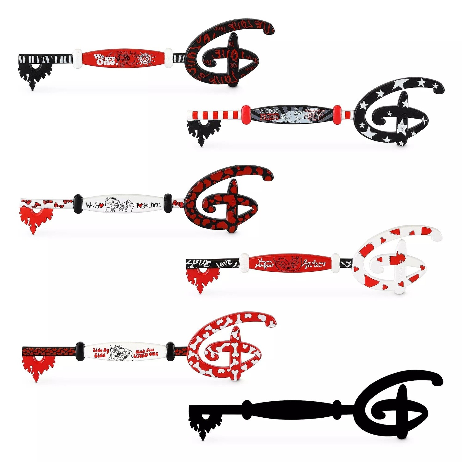 World of Disney Love Series Key -  101 Dalmatians Key