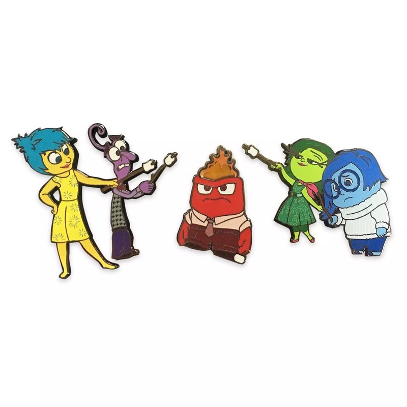 Inside Out Flair Pin Set