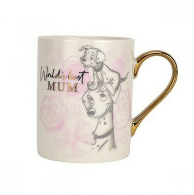 Disney Widdop &amp; Co - 101 Dalmatians Mum Mug and Coaster Set