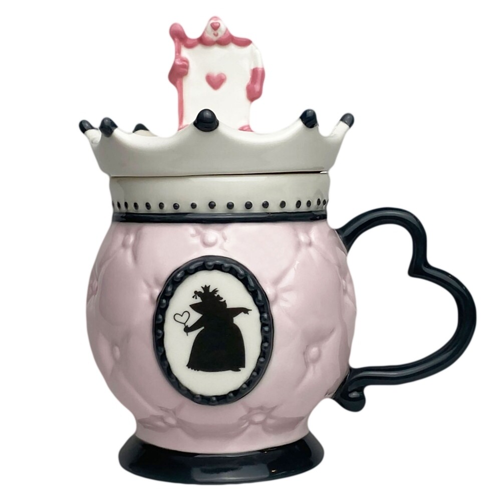 Queen of Hearts Mug with Lid