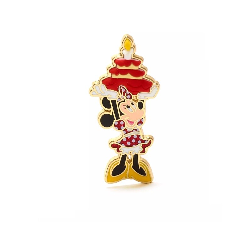 Minnie Mouse Birthday Pin