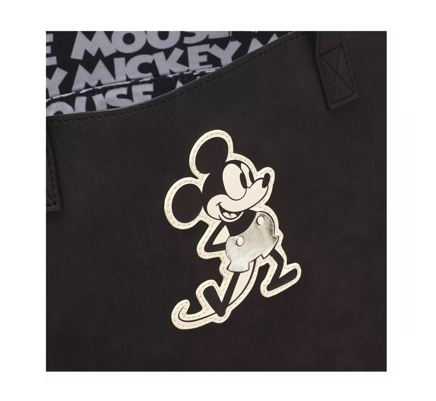Mickey Mouse Greyscale Tote Bag