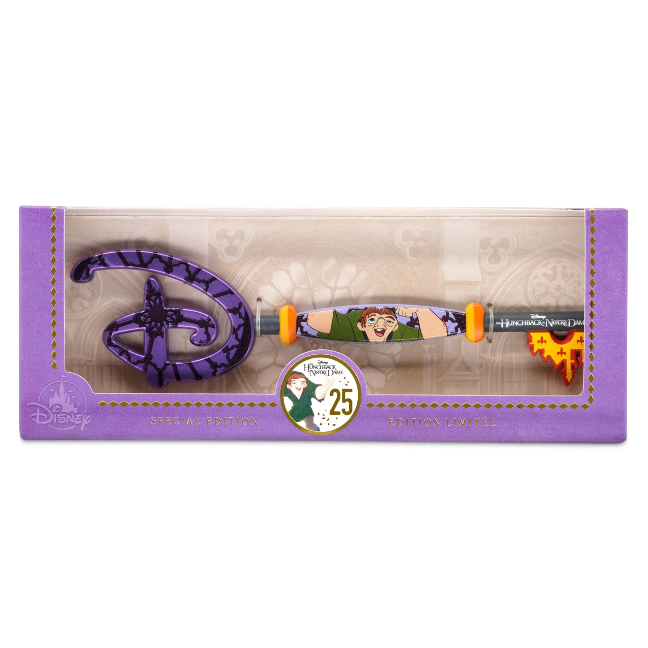 The Hunchback of Notre Dame 25th Anniversary Collectable Key