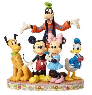 Disney Traditions by Jim Shore - The Fab 5 - The Gangs All Here