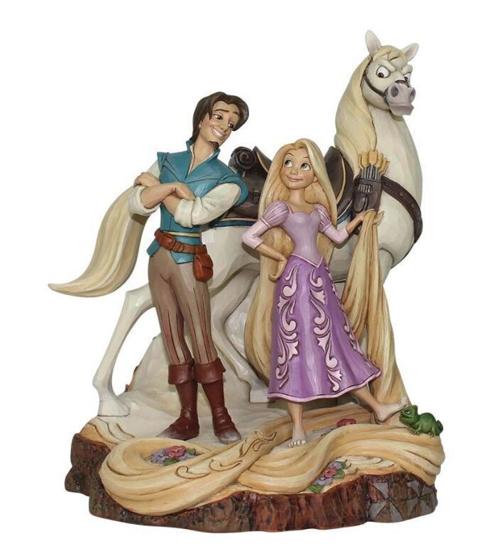 Disney Traditions by Jim Shore - Rapunzel Carved by Heart - Live Your Dream