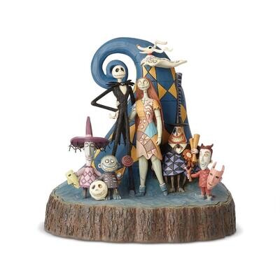 Disney Traditions by Jim Shore - The Nightmare Before Christmas Carved by Heart - What a Wonderful Nightmare