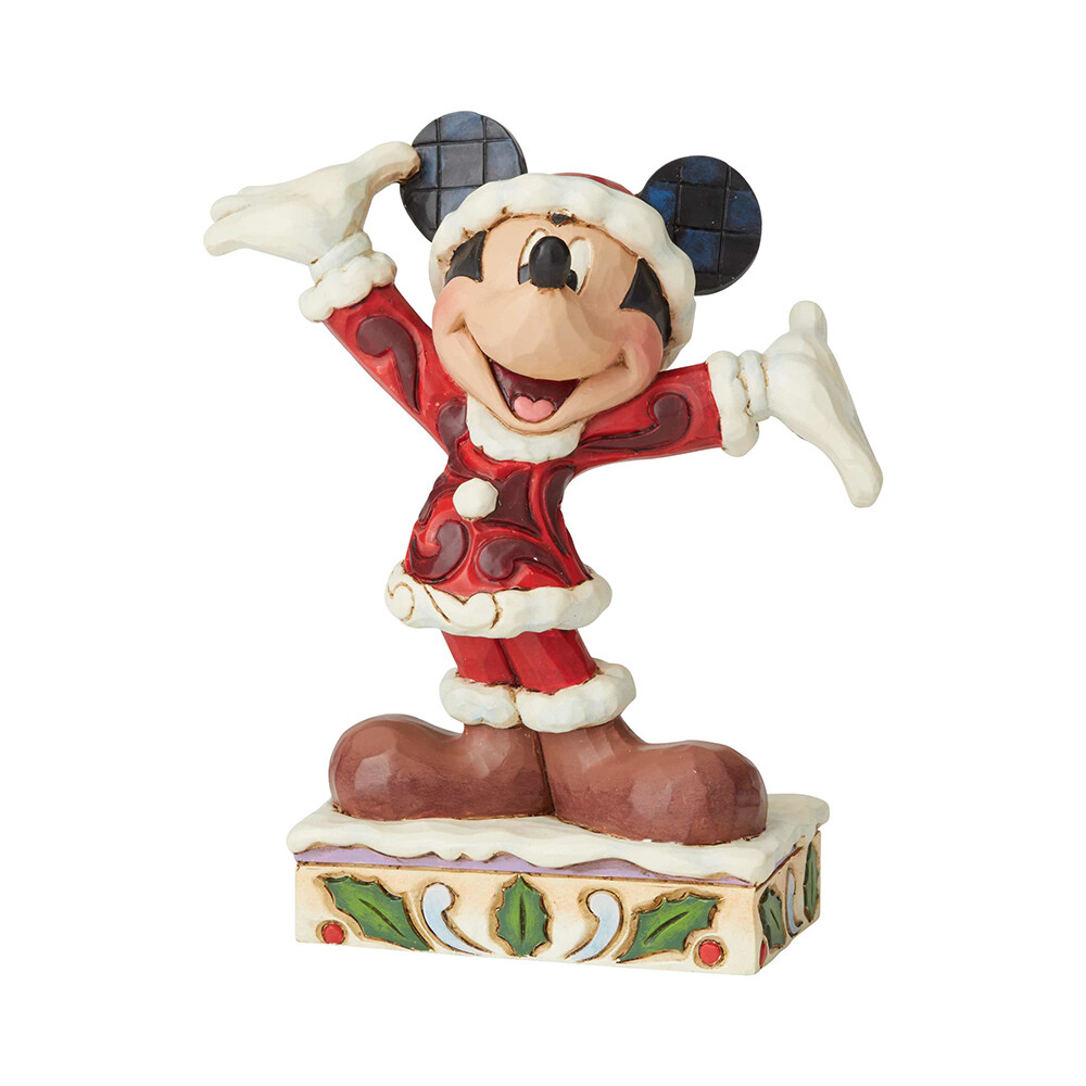 Disney Traditions by Jim Shore - Mickey Mouse Christmas - Tis a Splendid Season