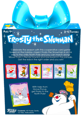 Frosty The Snowman Follow the Leader Card Game