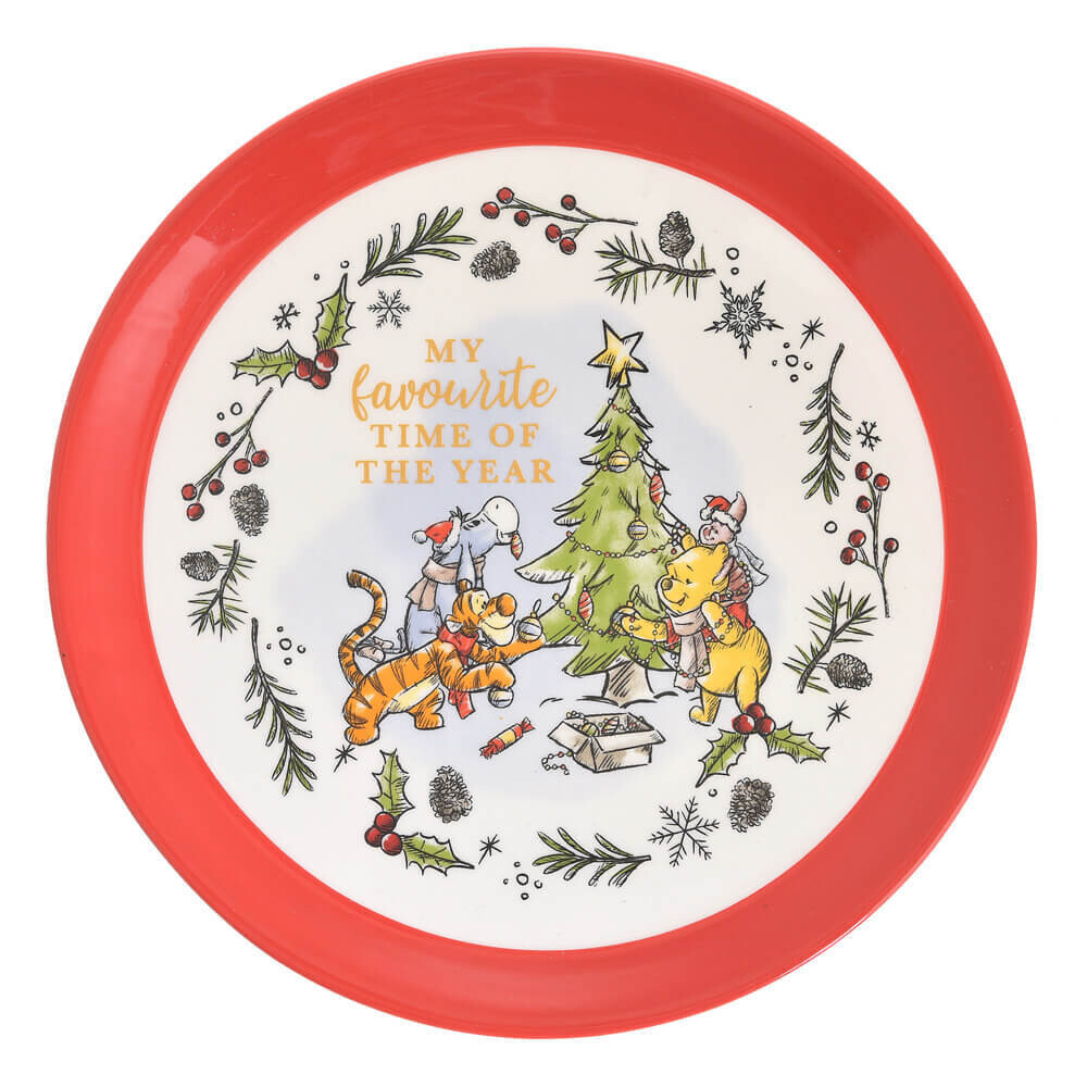 Winnie the Pooh Christmas Dinner Set