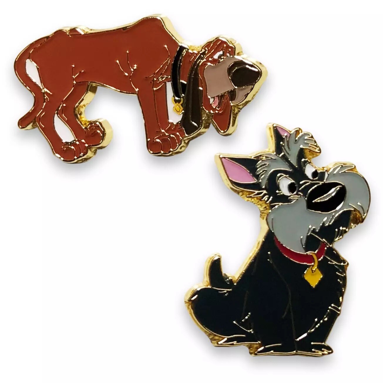 Jock and Trusty Best Friends Flair Pin Set