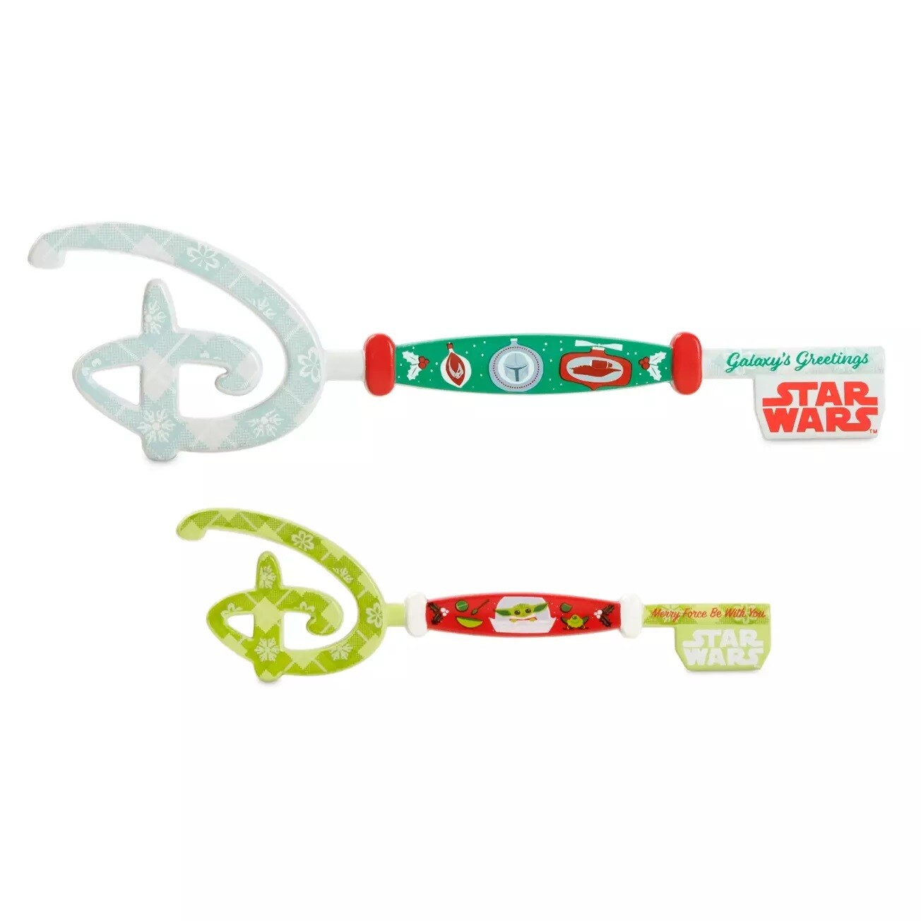 Star Wars: The Mandalorian Christmas Collectable Key Set