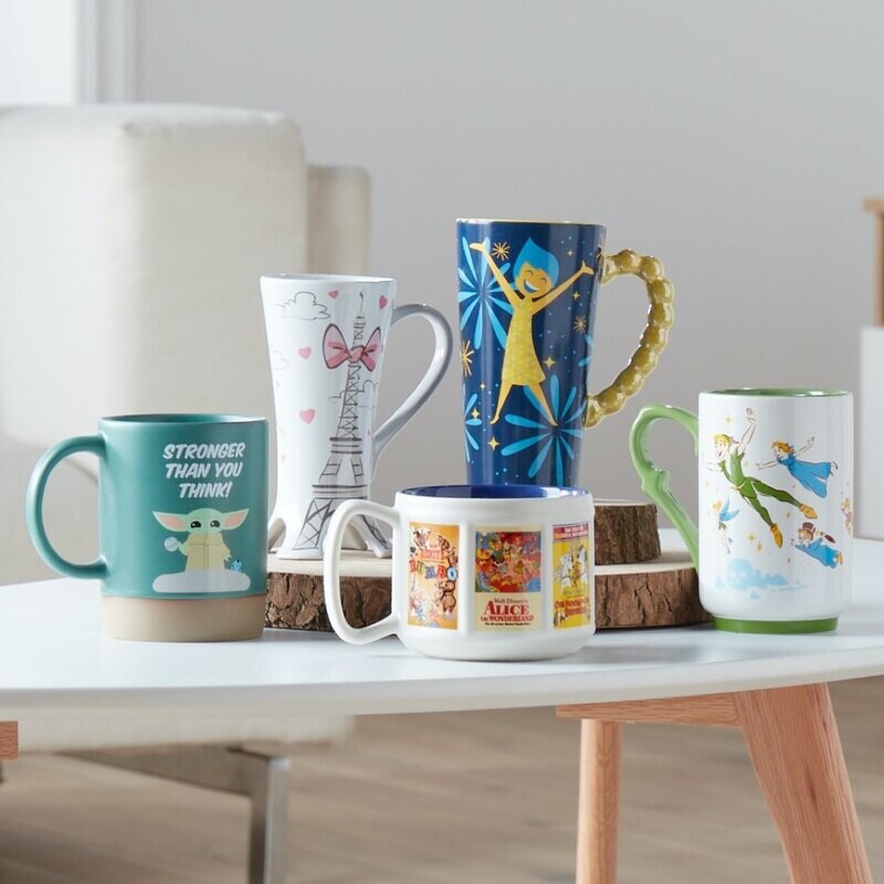 Mugs, Cups, Glasses & Drinkware