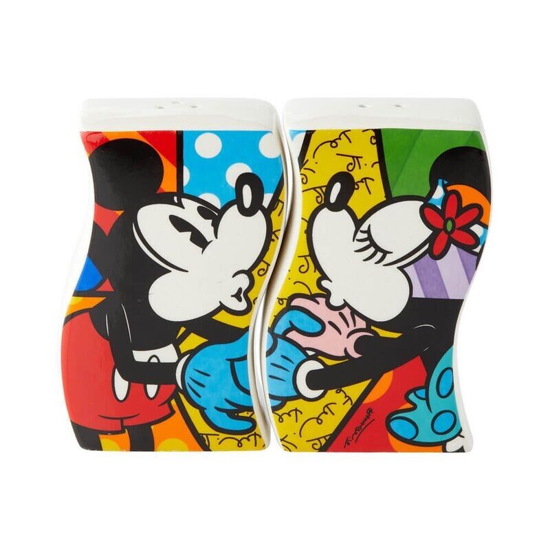 Disney Britto Mickey and Minnie Mouse Salt and Pepper Set