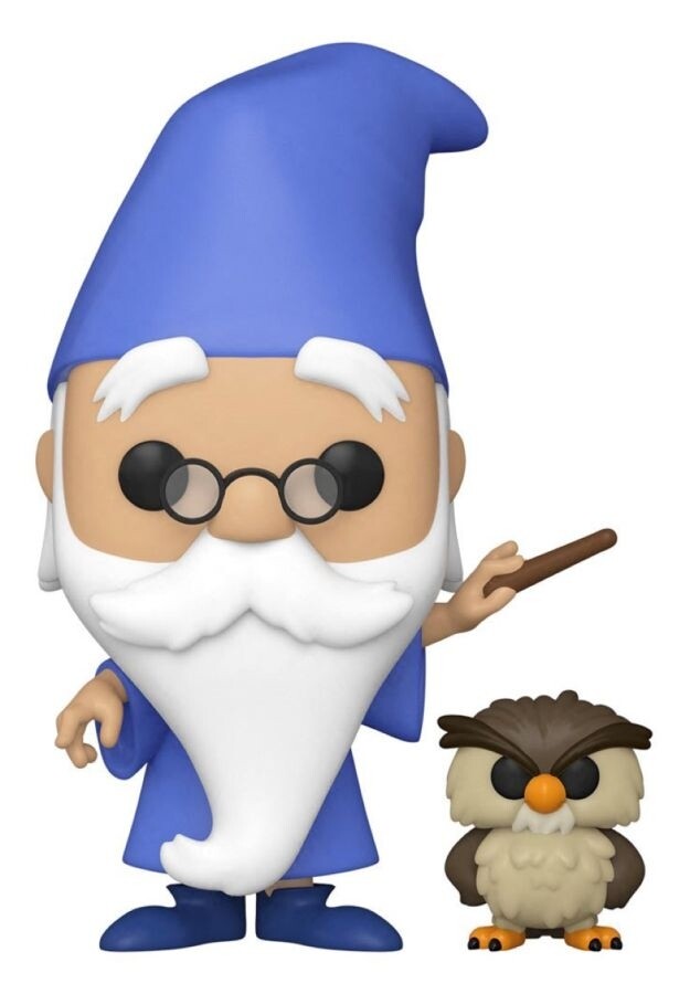 Funko Sword in the Stone - Merlin with Archimedes Pop! Vinyl