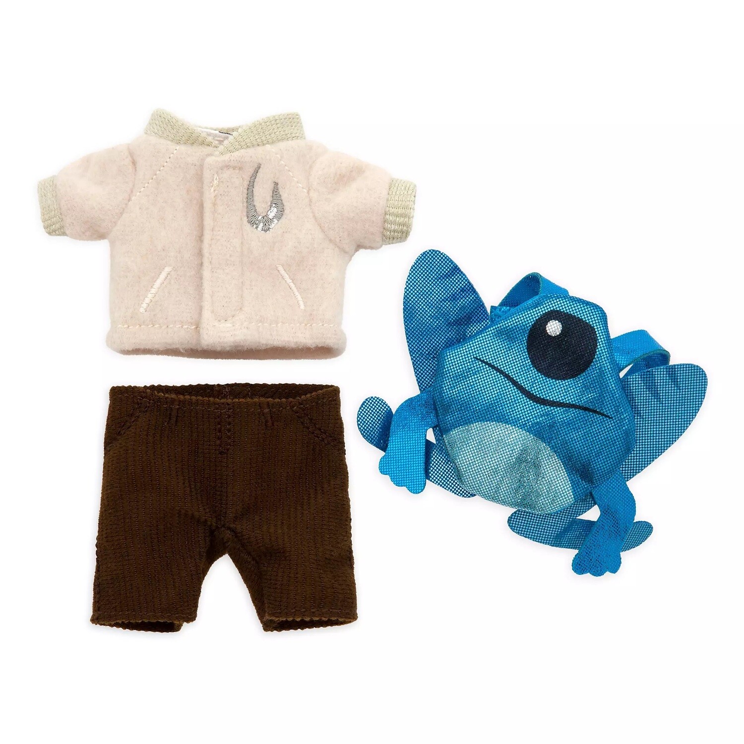 nuiMOs Outfit Grogu - Inspired Coat, Trousers and Backpack Set