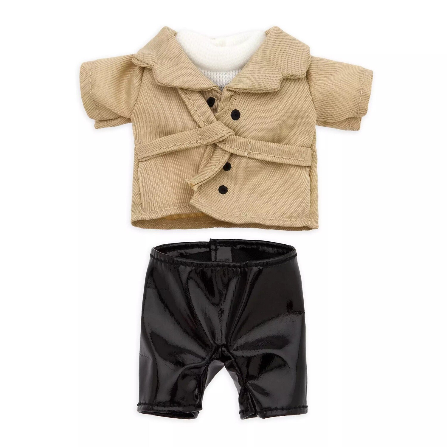 nuiMOs Outfit Sweater With Trench Coat and Trousers Set