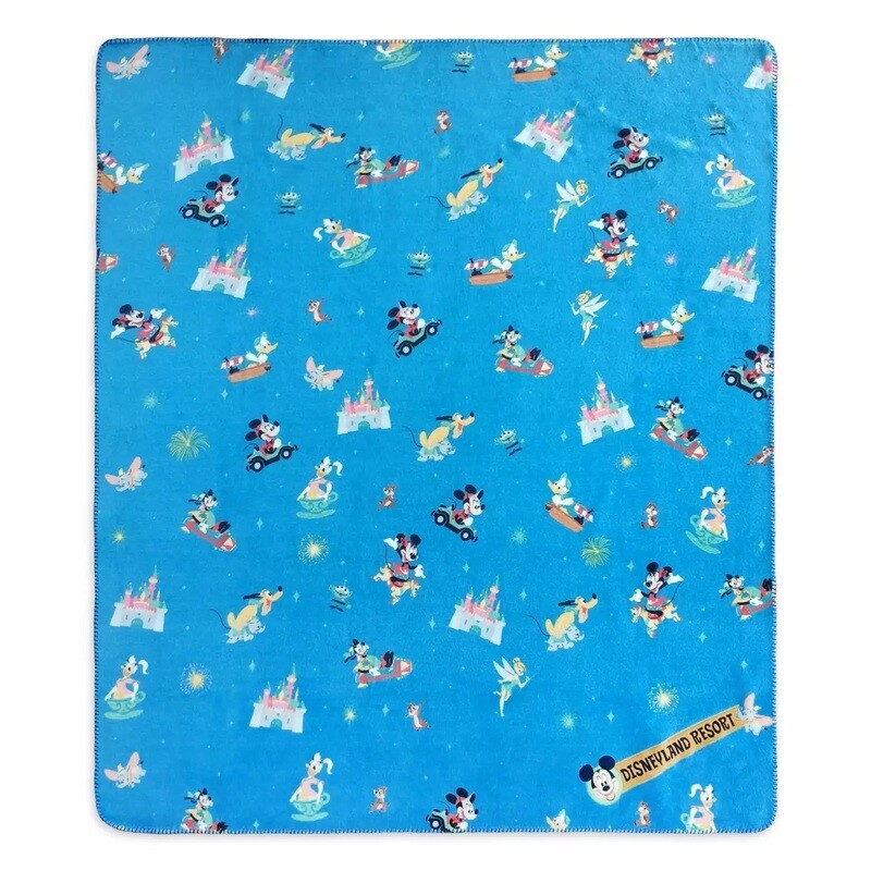Disneyland Mickey Mouse and Friends Throw