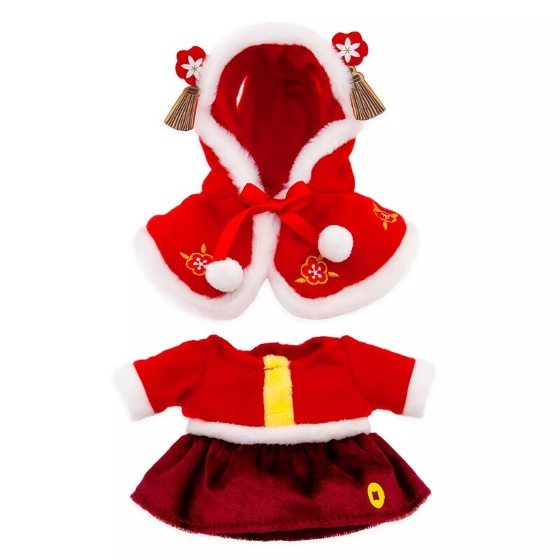 nuiMOs Outfit Lunar New Year Costume with Skirt Set