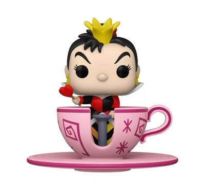 Funko Walt Disney World: 50th Anniversary - Queen of Hearts Teacup Ride Attraction Pop! Rides Vinyl Figure