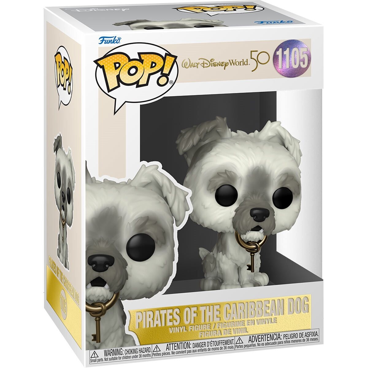 Funko Walt Disney World: 50th Anniversary - Pirates of the Caribbean Dog with Keys Pop! Vinyl Figure