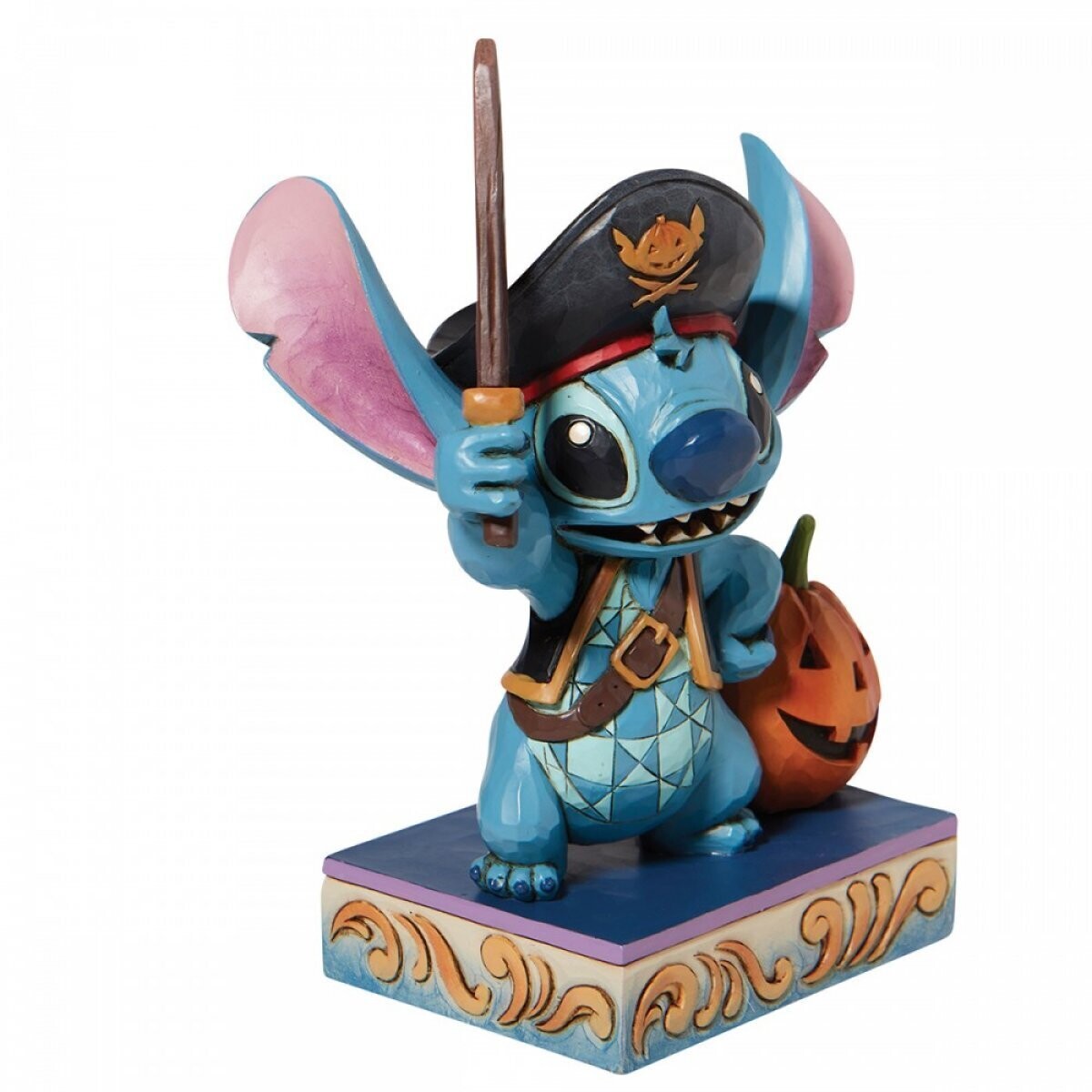 Disney Traditions by Jim Shore - Halloween Stitch as Pirate - Lovable Buccaneer