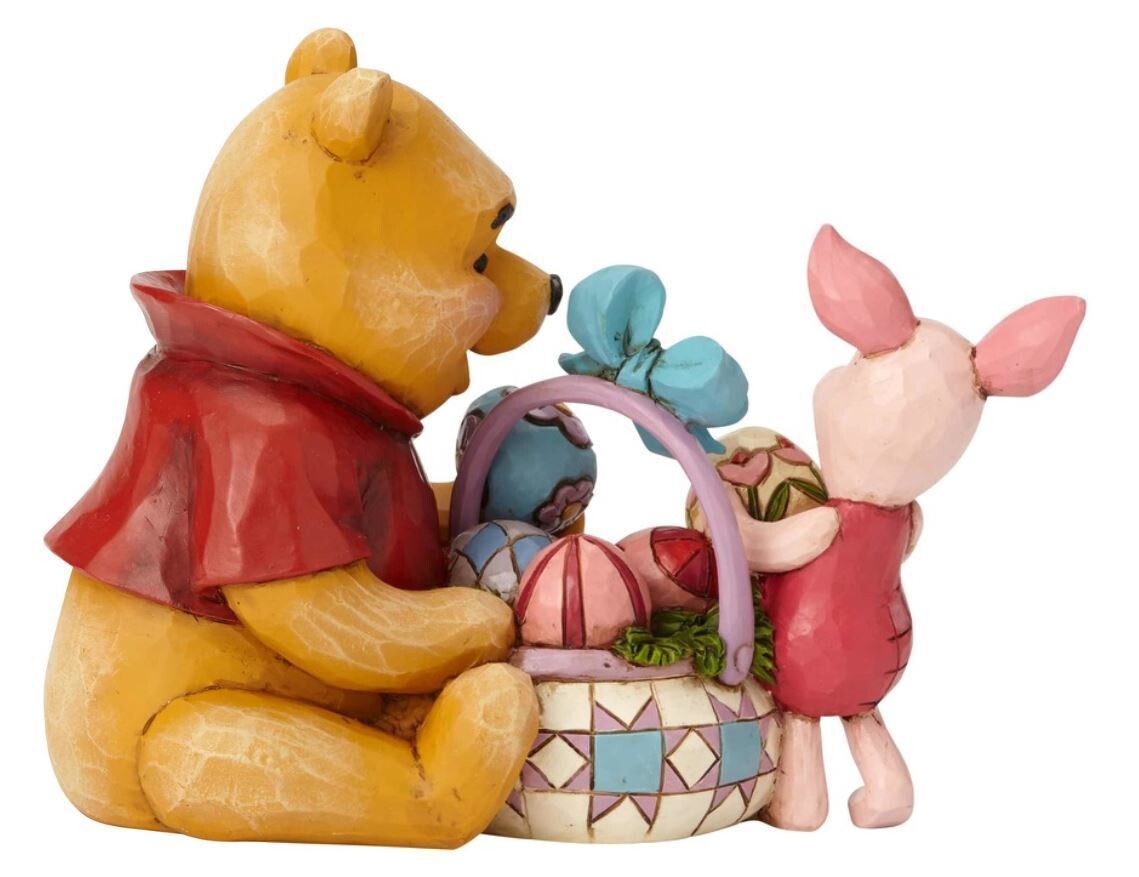 Disney Traditions by Jim Shore - Pooh and Piglet Easter - Spring Surprise