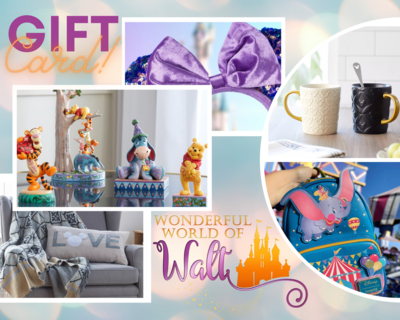 Wonderful World of Walt Gift Card