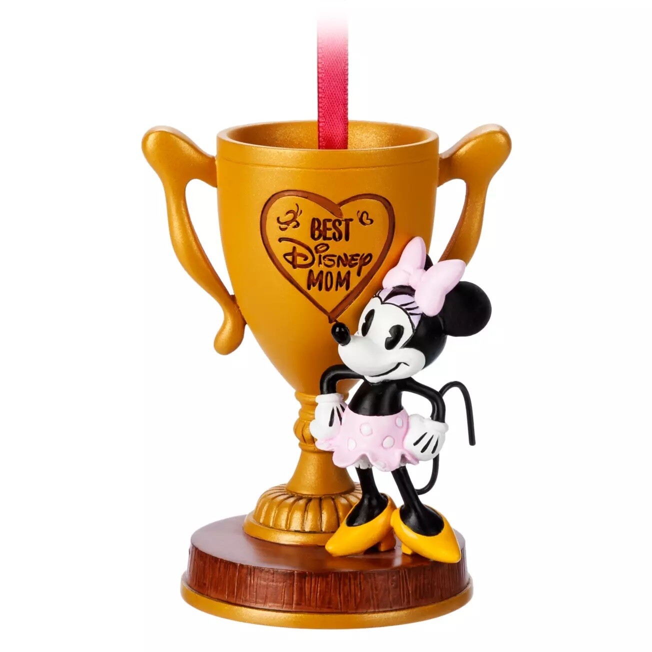 Minnie Mouse &#39;&#39;Best Disney Mom&#39;&#39; Figural Ornament