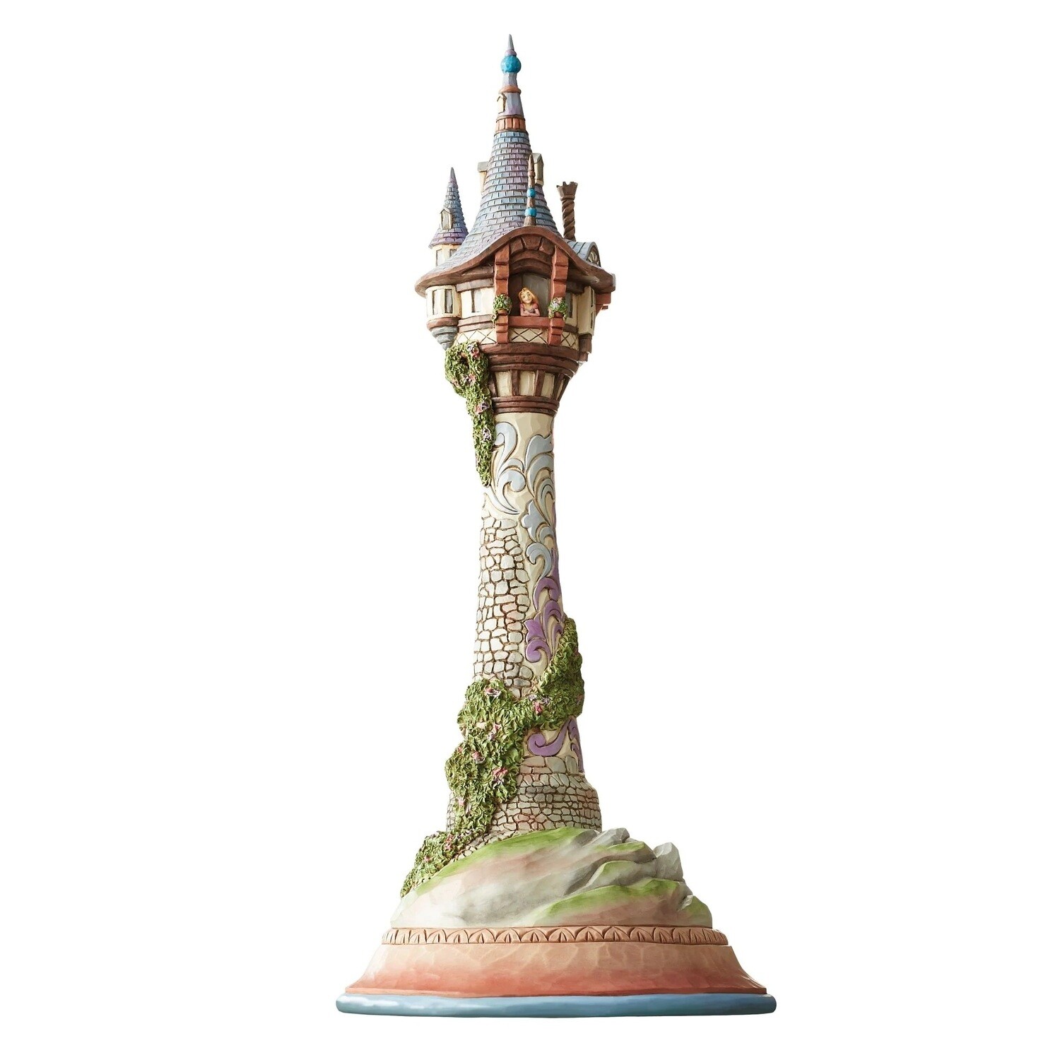 Disney Traditions by Jim Shore - Rapunzel Tower Masterpiece - Dreaming of Floating Lights