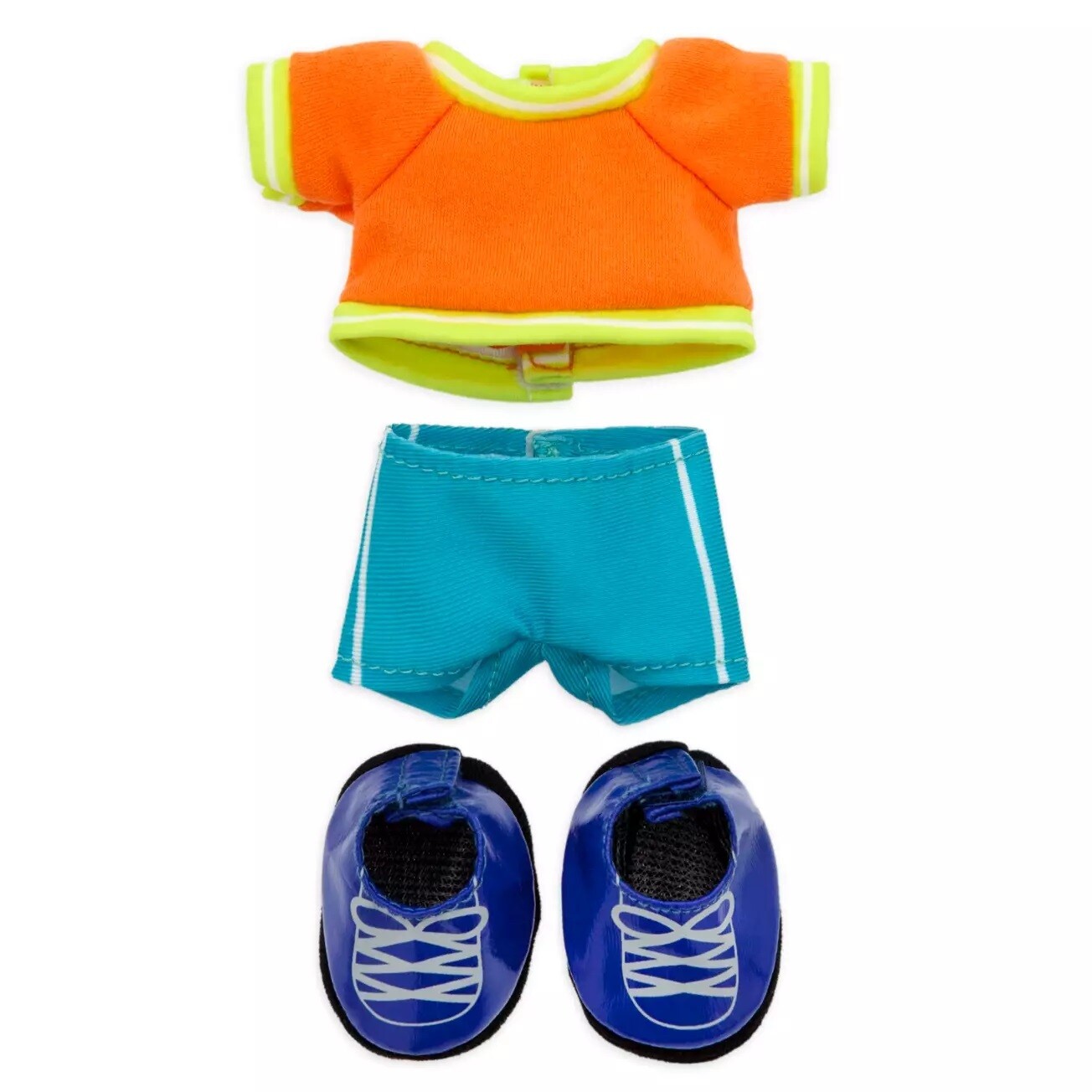 nuiMOs OutfitT-Shirt with Bike Shorts and Sneakers Set
