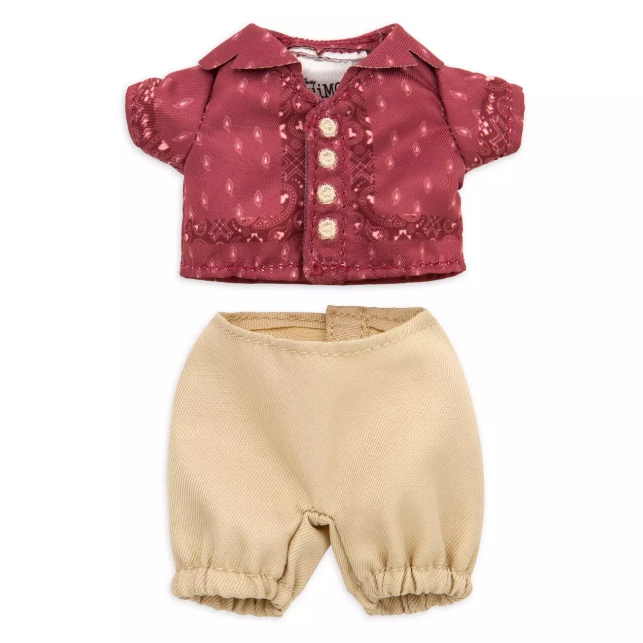 nuiMOs Outfit – Handkerchief Button-Down Shirt with Joggers