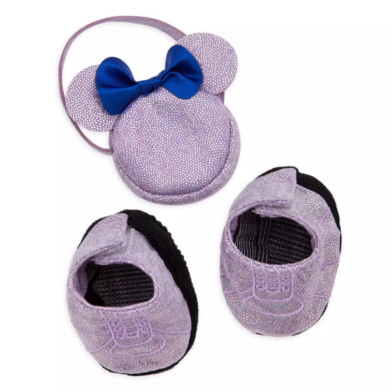 nuiMOs Outfit – Iridescent Trainers and Purse Set
