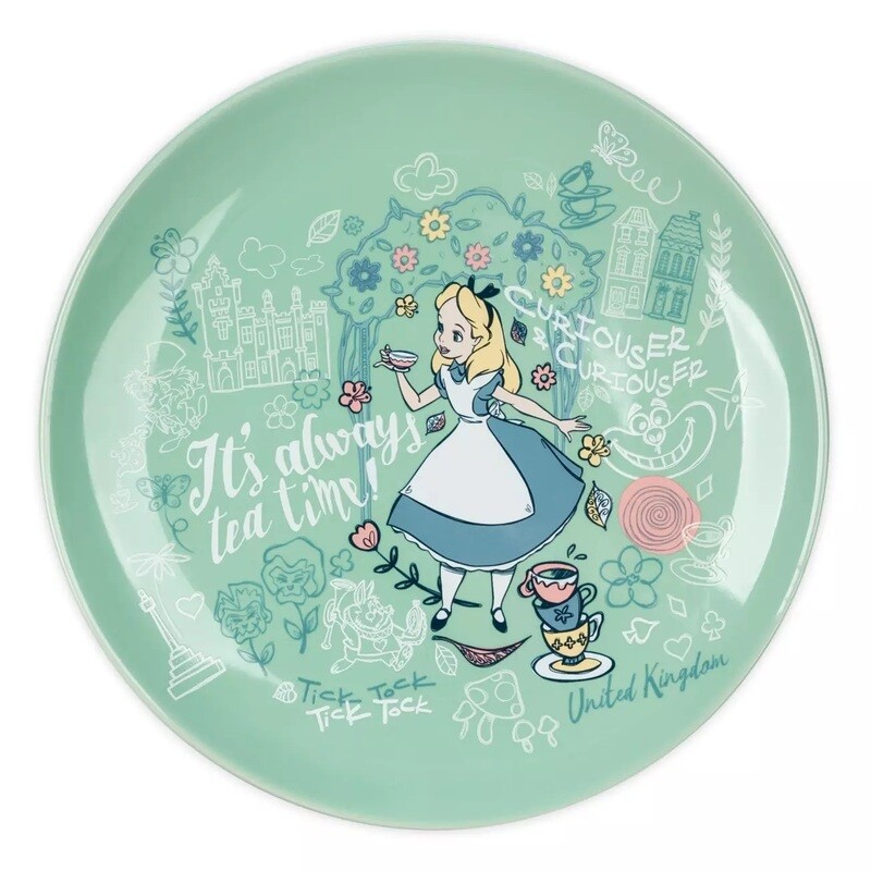 Alice in Wonderland Tea Plate