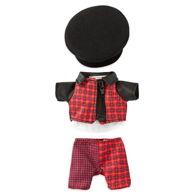nuiMOs Outfit – Cruella Inspired Plaid Suit with Black Hat Set