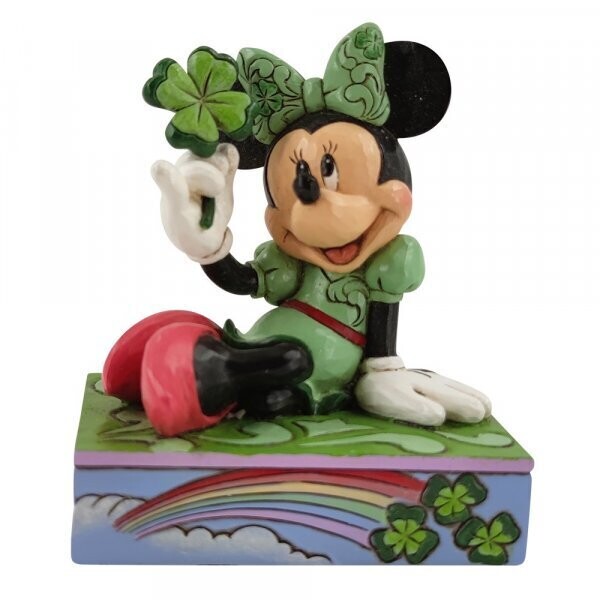 Disney Traditions by Jim Shore - Minnie Mouse - Shamrock Wishes
