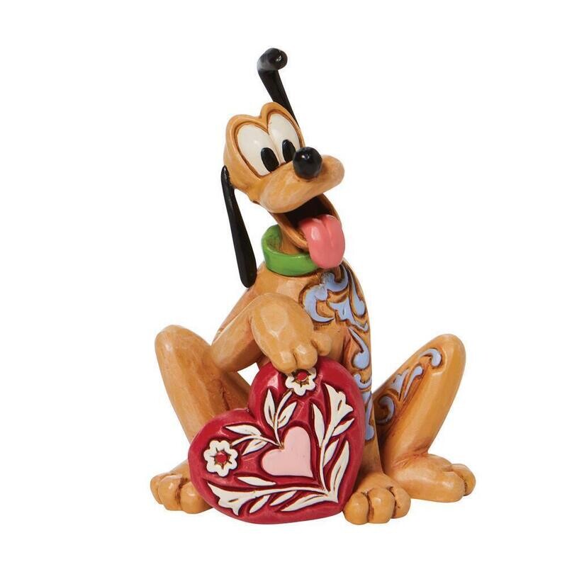 Disney Traditions by Jim Shore - Pluto - Holding Heart
