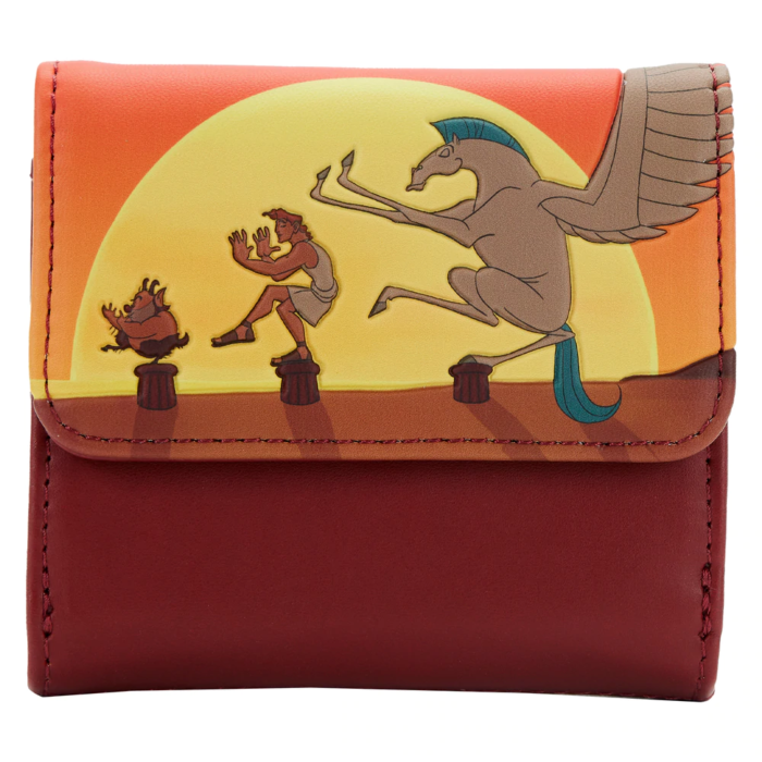 Loungefly Hercules - Sunset 25th Anniversary Flap Wallet Purse